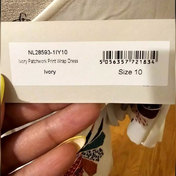 NWT Never Fully Dressed Floral Wrap Maxi Dress Retail $200 US6-jcrew-millen - Picture 15 of 15